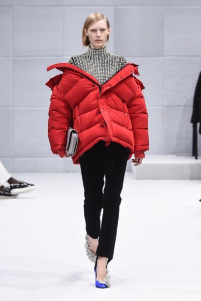 Modepilot Daunenjacke Balenciaga Puffer Jacket Winter 2016 2017