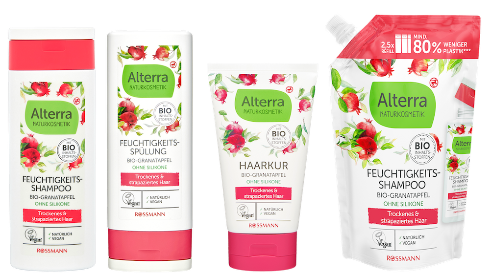 Granatapfel Shampoo Serie Alterra Modepilot